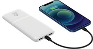 REBELTEC POWERBANK P10 10W 10000MAH BIAŁY