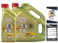 OLEJ SILNIKOWY CASTROL 5w40 5w-40 EDGE TITANIUM FST 5W-40 BENZYNA 5L