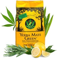 Yerba Mate Green Original Cannabis z pyszną limonką 1kg MOC 1000g