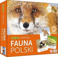 Gra Memory - Fauna Polski PREZENT NA ŚWIĘTA