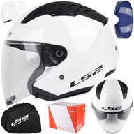 Kask motocyklowy LS2 OF600 Copter II Gloss White L