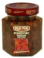 OUTLET Rolnik Mediterana Pomidory suszone paski w oleju 280 g