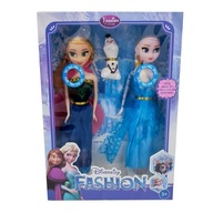 Spievajúce bábiky Elsa Anna Olaf Frozen LF3 viacfarebné