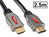 Kabel HDMI-HDMI v2.0 UHD 4K/60Hz VITALCO HQ 2.5m