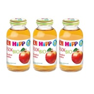 HiPP BIO Słodkie jabłka Sok Bio 100% 3x200ml