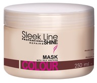 Stapiz Sleek Line Q10 Maska Włosy Farbowane 250ml