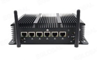 Priemyselný mini PC G7 6xRJ45 HDMI fanless router