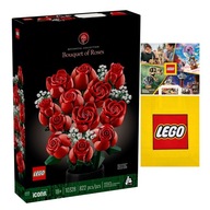 LEGO Icons - Kytica ruží (10328) +Taška +Katalóg LEGO 2024