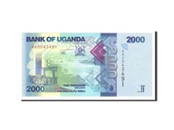 Banknot, Uganda, 2000 Shillings, 2010, Undated, KM