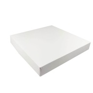Pudełko 16x16x2.5cm Eco Scrap Białe