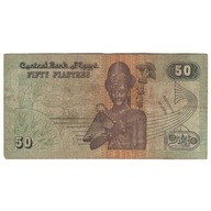 Banknot, Egipt, 50 Piastres, KM:58, VF(20-25)