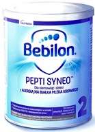 BEBILON PEPTI SYNEO 2 MLEKO W PROSZKU 400 gram DHA preparat mlekozastępczy