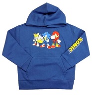 Bluza dziecięca z kapturem Sega SONIC The Hedgehog r. M Kieszeń Nadruk