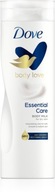 DOVE Nourishing Body Telové mlieko ESSENTIAL CARE pre suchú pokožku 400 ml