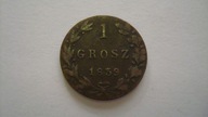 Moneta 1 grosz 1839 MW