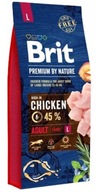 BRIT Premium By Nature Adult Large L 15kg Chicken