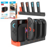 4 AZ 1-BEN TÖLTŐÁLLOMÁS 2 JOY-CONHOZ NINTENDO SWITCHHEZ