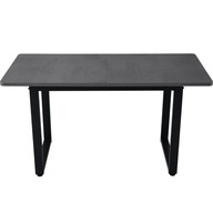 Jednoduchý železný jedálenský stôl v industriálnom štýle 140*70*75cm