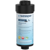 Sprchový vodný filter KDF Wessper Aqua Black pre sprchu