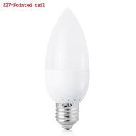 Świeca LED żarówka SMD E14 E27 3W podstawa żyrandol lampa energooszczędna 3