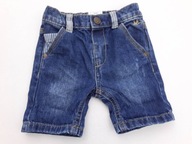 DEBENHAMS jeansowe KRÓTKIE SPODENKI modne _ 62cm