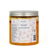 Soľno-olejový telový peeling -ROKITNIK s vitamínom E - Kanu Nature (1 kg)