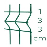 Panel ogrodzeniowy zielony fi 5 h133 Standard