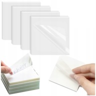 200x ÁTLÁTSZÓ ÖNTAPADÓS CÉDULÁK 75x75 mm