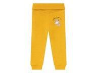 lupilu Spodnie chłopięce z bawełny BIO rozmiar 74/80 6-12 miesięcy żółte