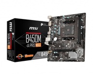 MSI B450M-A PRO MAX płyta główna AMD B450 Socket AM4 micro ATX