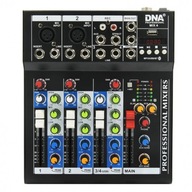 DNA MIX 4 - analógový audio mixážny pult USB MP3 4CH