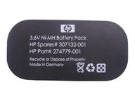 Regenerowany bateria NIMH,3.6V,500MAH, RP000086209