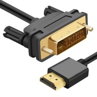Kabel HDMI 2.0 - DVI - 4K 2160p 60hz Full HD PC 2m