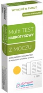 MULTI TEST NARKOTYKOWY Z MOCZU NA 6 NARKOTYKÓW