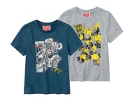 T-shirt chłopięcy Transformers 2 szt roz. 98-104