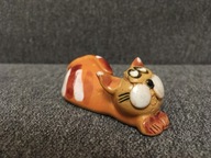 Figurka kot kotek ceramiczna 2.5 x 6.5