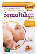 Femaltiker PLUS dla karmiących piersią na laktację smak karmelowy 2x12 szt