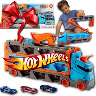 HOT WHEELS TOR WYŚCIGOWY prezent dla dziecka MATTEL CITY zestaw 2w1+3 autka