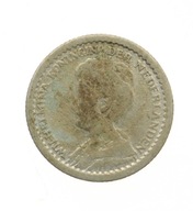 [M8771] Holandia 10 centów srebro 1912