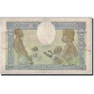Banknot, Madagascar, 100 Francs, Undated (ca.1937)