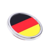 Nemecká vlajka Interiér auta DSYCAR 1 ks 3D kovová nálepka Mini o