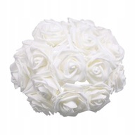dekorácia UMELÉ KVETY penové ruže KYTICA x24