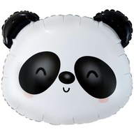 Balon foliowy PANDA miś jungle ZOO urodziny