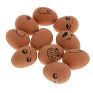 10 gumové odrážajúce sa vajce