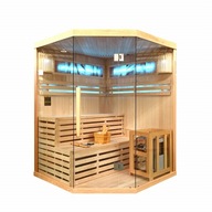 Sauna sucha z piecem GN-EA3C 150x150x200cm