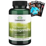 ASHWAGANDHA ADAPTOGEN ŻEŃ-SZEŃ 100k STRES PAMIĘĆ