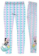 LEGGINSY GETRY MYSZKA MINNIE jako SYRENKA KOLOROWE 128 R012G