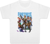 T-SHIRT KOSZULKA DZIECIĘCA BAWEŁNIANA FORTNITE GRACZ GAMER R-110 122 A489