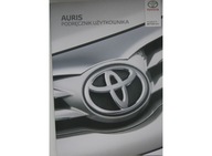 TOYOTA AURIS II 2015-2018 instrukcja książka obsługi kolor język polski