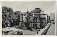 969 Bielsko Biała Bielitz Theater Teatr miejski samochód Park wyraźna 1939